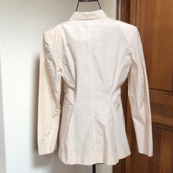 & other stories cotton blend jacket, New, ivory, size 42 - Picture 5 of 8
